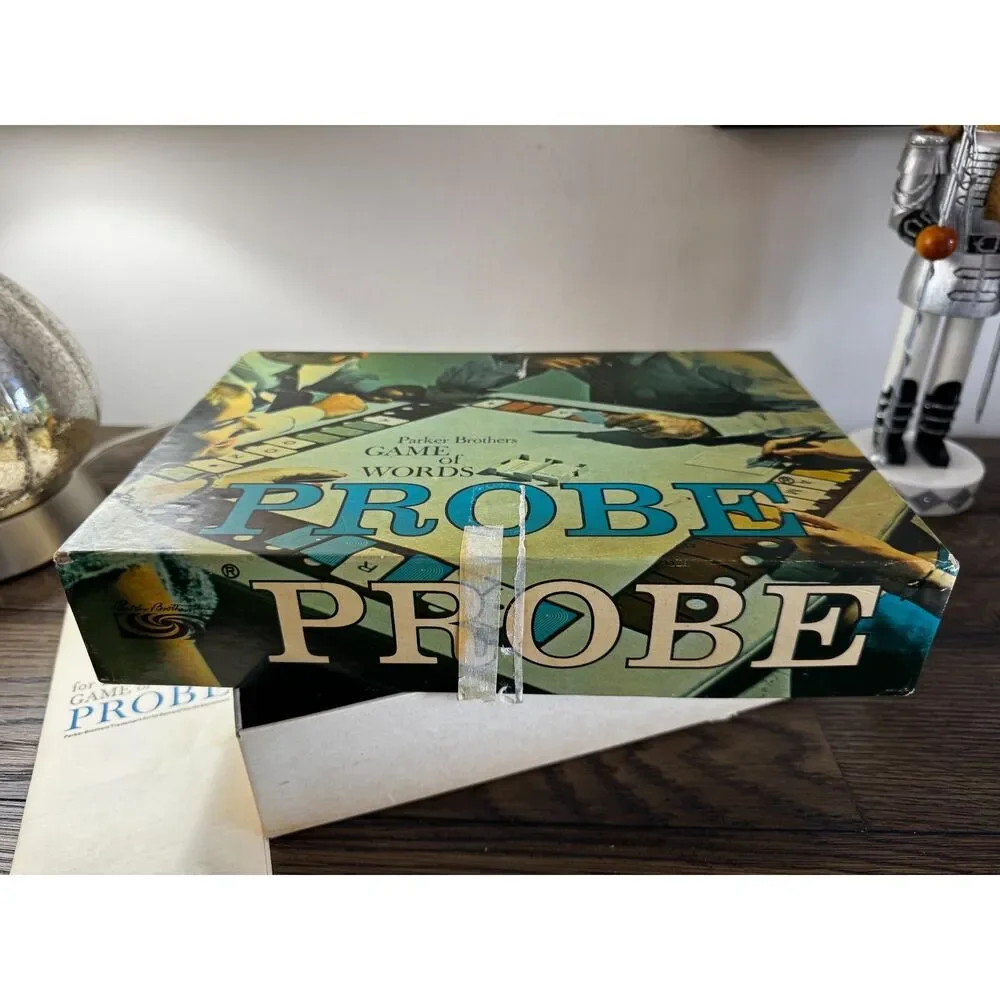 Vintage 1964 Game of Words Probe Parker Brothers complete game